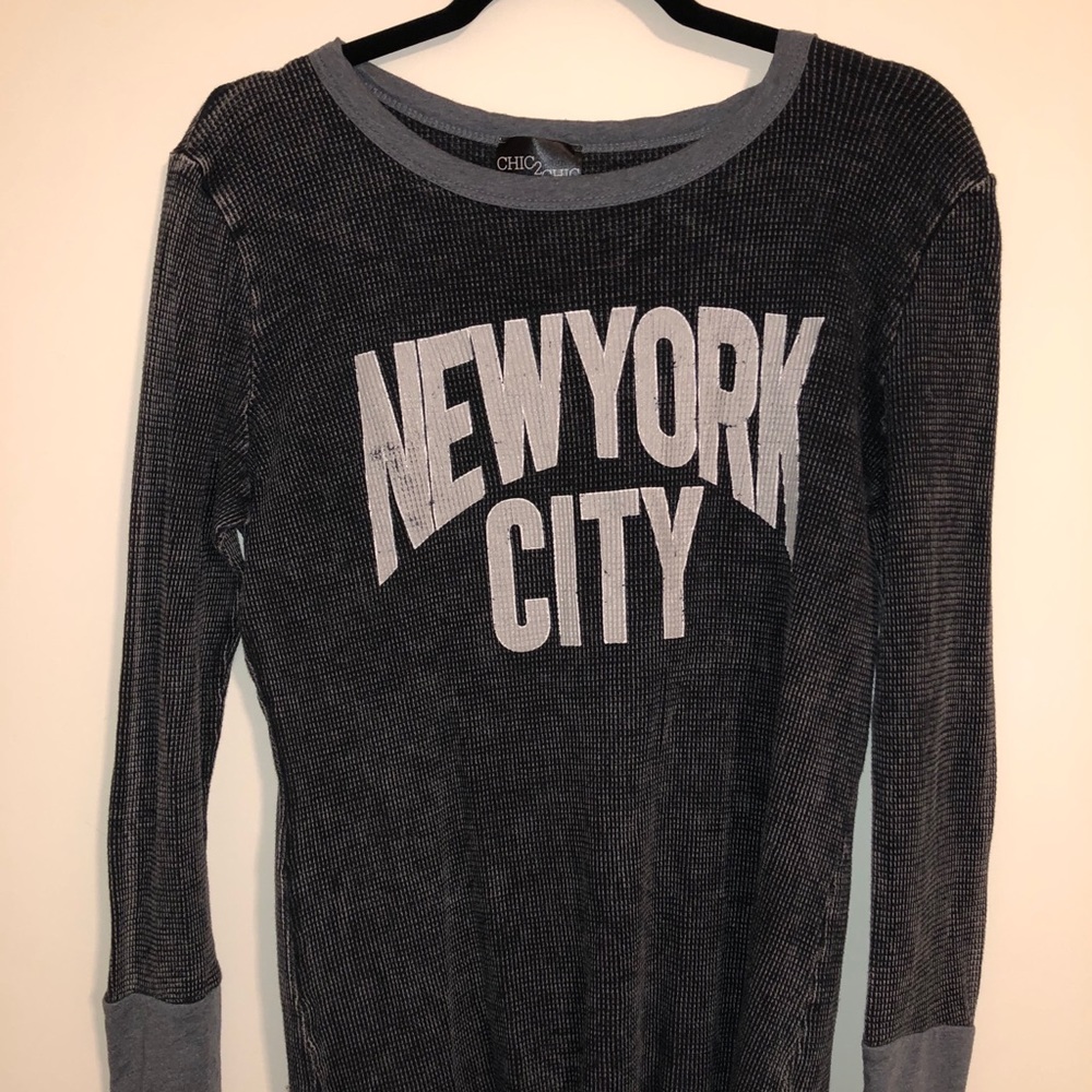Chic to Chic Waffle Knit long Sleeve NYC